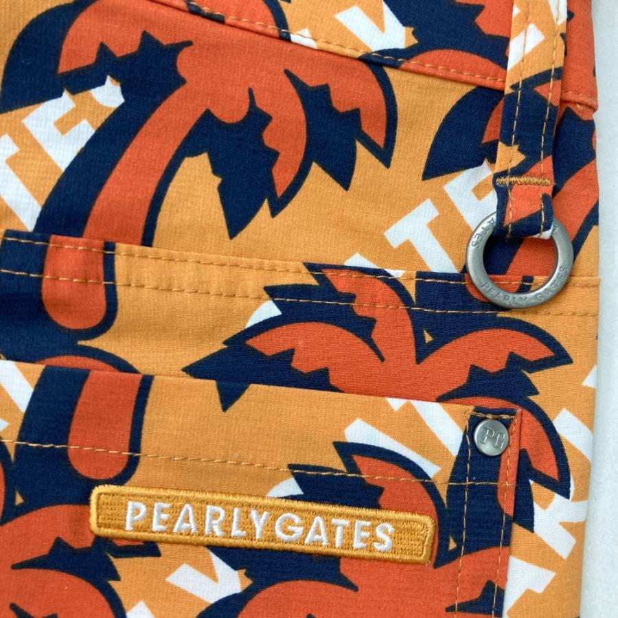 PEARLY GATES パーリーゲイツ 055-1231606 ストレッチパンツ ロゴ ヤシ