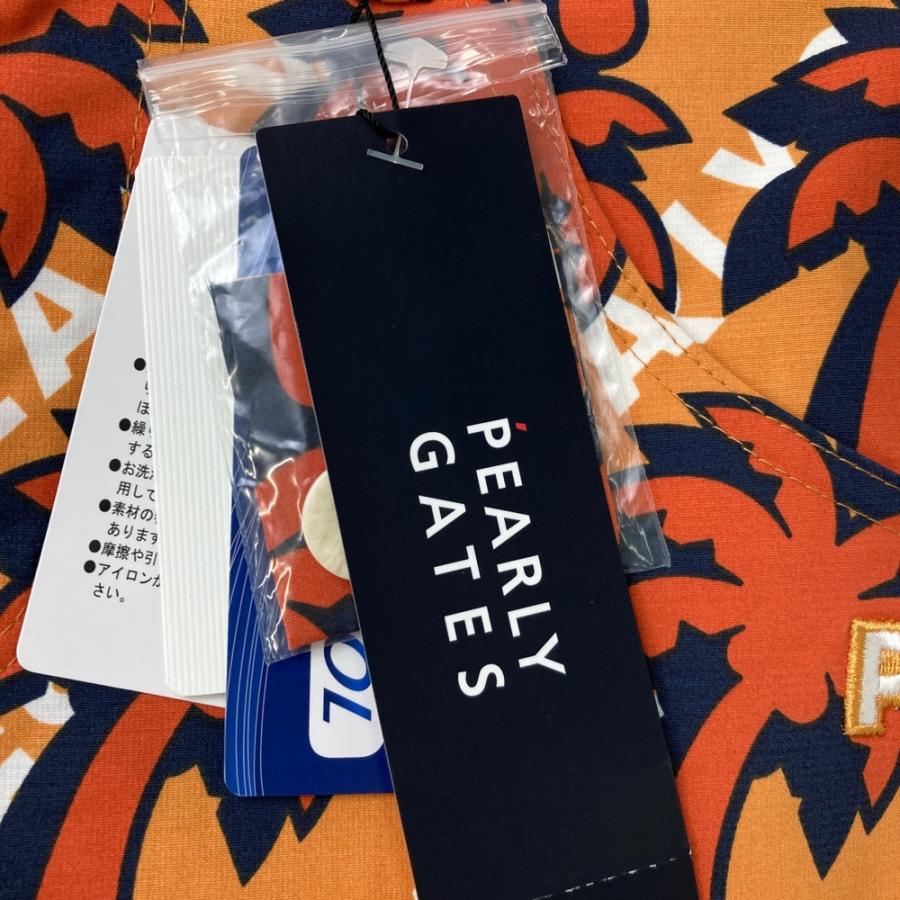 PEARLY GATES パーリーゲイツ 055-1231606 ストレッチパンツ ロゴ ヤシ