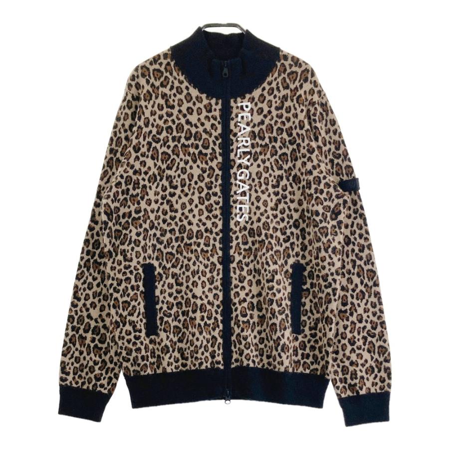 PEARLY GATES パーリーゲイツ カシミア混ニットブルゾンメンズサイズ6