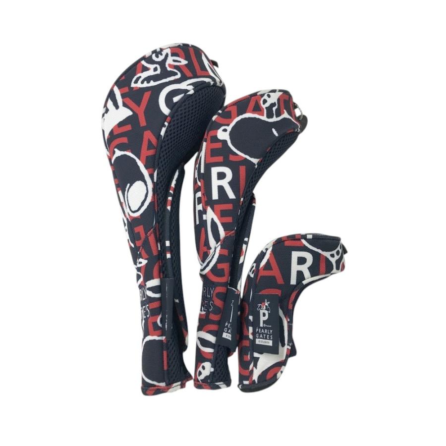 PEARLY GATES パーリーゲイツ ×PEANUTS ヘッドカバー 3点セット