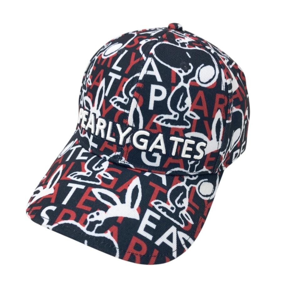 PEARLY GATES パーリーゲイツ ×PEANUTS キャップ スヌーピー 総