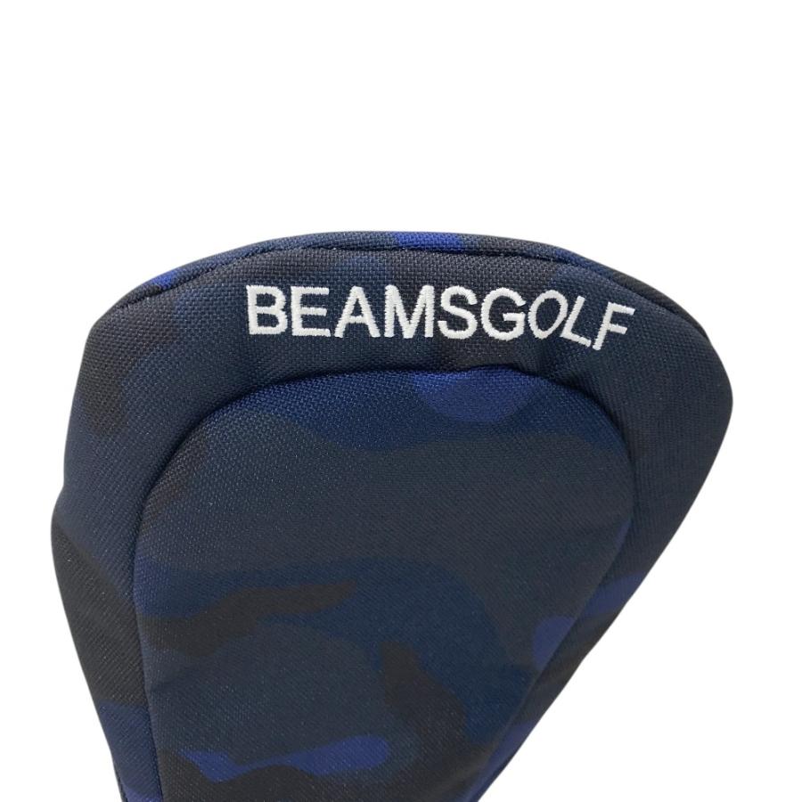 BEAMS GOLF（ビームス ゴルフ） ヘッドカバー 3点セット ロゴ刺繍
