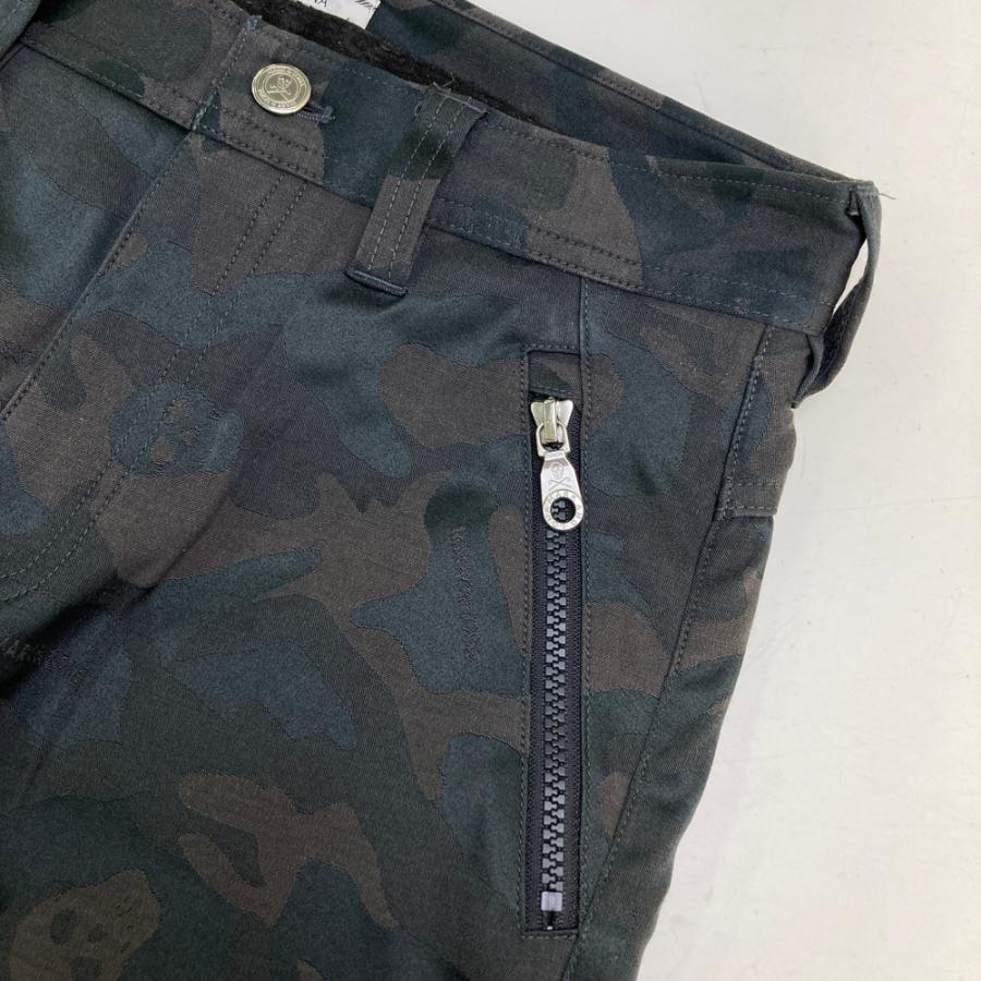MARK&LONA マークアンドロナ ストレッチパンツ 迷彩柄 カモフラ グレー