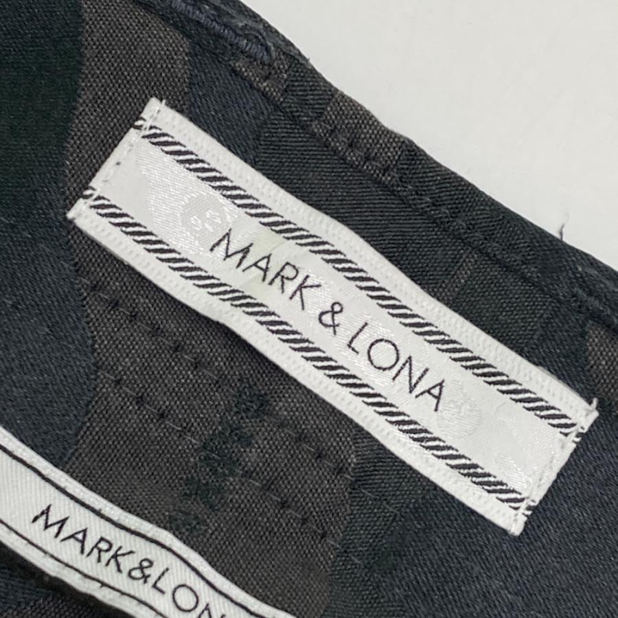 MARK&LONA マークアンドロナ ストレッチパンツ 迷彩柄 カモフラ グレー