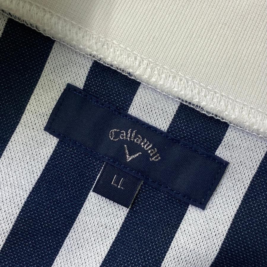Callaway（キャロウェイ） 長袖ジップ ジャケット ストライプ柄