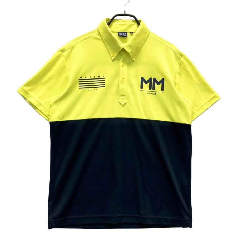MUTA MARINE ムータマリン 半袖ポロシャツ イエロー系 7 ゴルフウェア