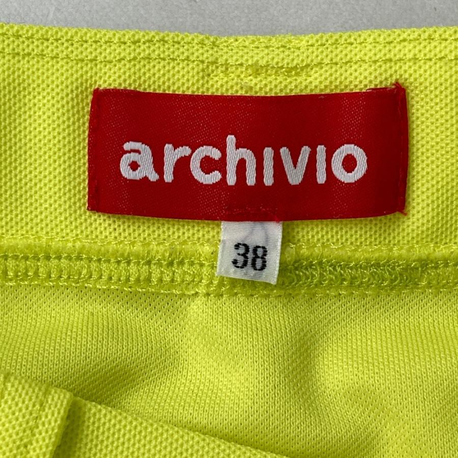 ARCHIVIO アルチビオ 2023年モデル スカート イエロー系 38 ゴルフ