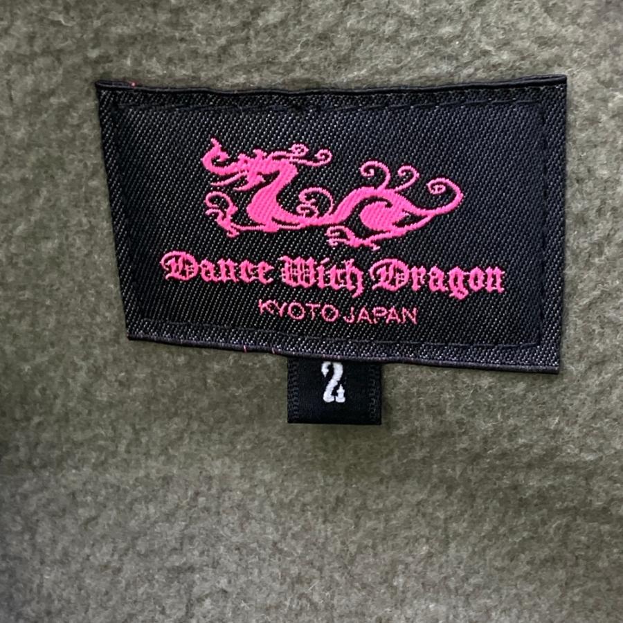 ゴルフ DANCE WITH DRAGON ダンスウィズドラゴン 裏起毛 ジップ