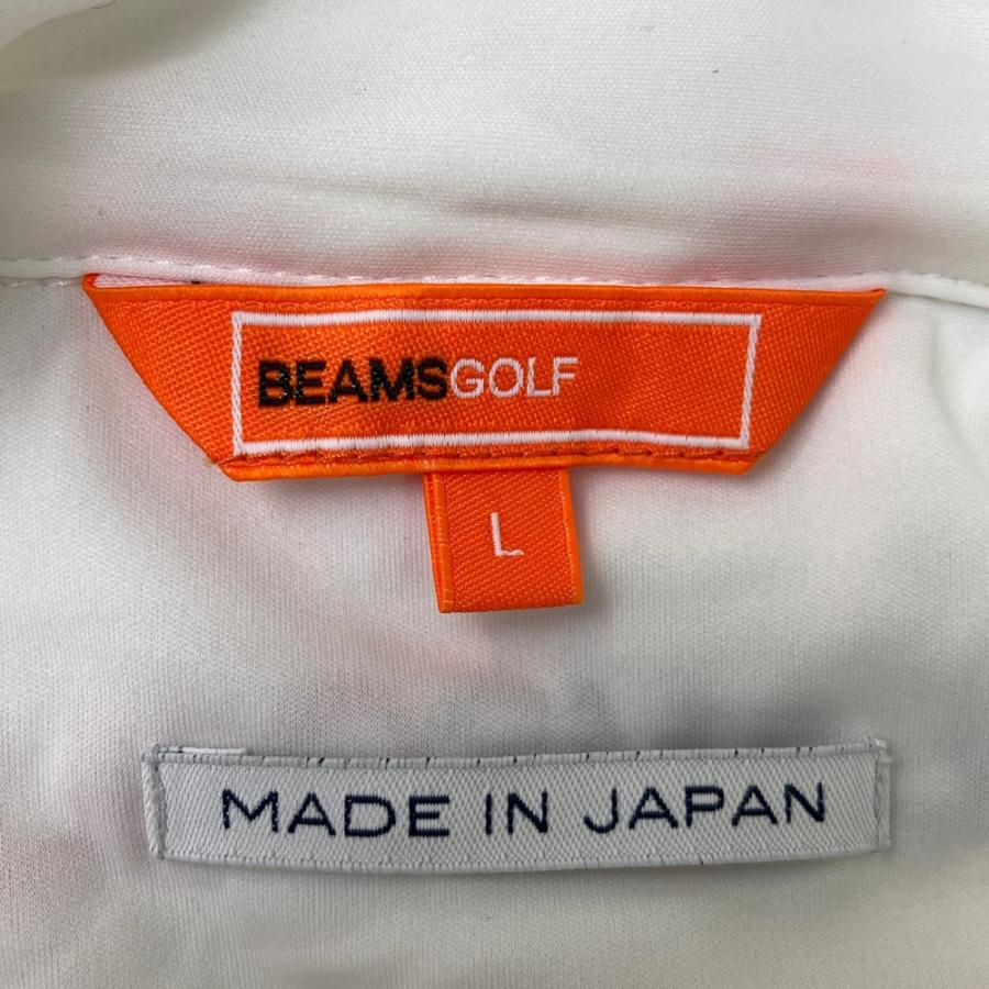 BEAMS GOLF ビームスゴルフ 2WAY ジップジャケット ホワイト系 L