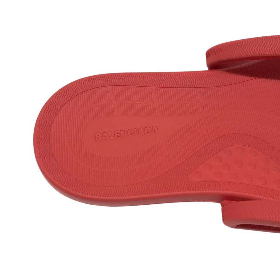 BALENCIAGA バレンシアガ サンダル ビーチサンダル 足袋 レッド系 27cm
