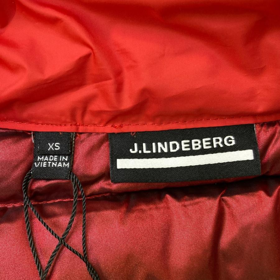 新品】J.LINDEBERG ジェイリンドバーグ 071-47071 ダウンベスト レッド