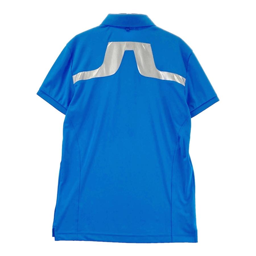 J.LINDEBERG ポロシャツ　未使用 J.LINDEBERG ジェイリンドバーグ 071-26346 半袖ポロシャツ ブルー系 S