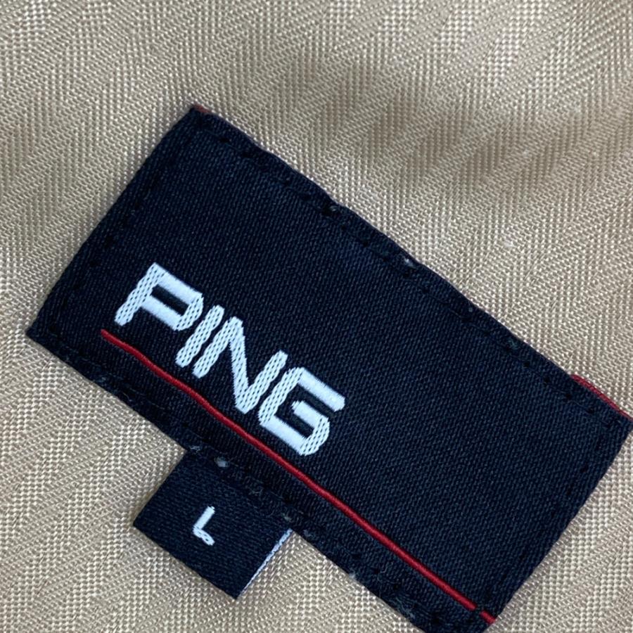 PING ピン 2023年モデル ストレッチパンツ ホワイト系 L ゴルフウェア