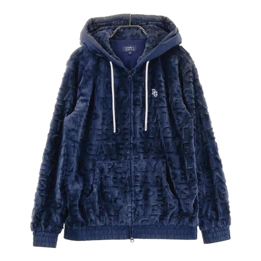 PEARLY GATES パーリーゲイツ フード付き 蓄熱 ボア ジップジャケット