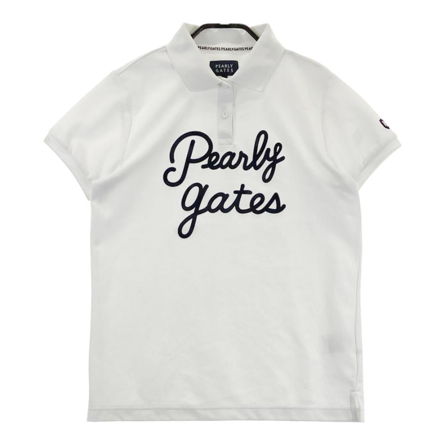 PEARLY GATES パーリーゲイツ 2023年モデル 半袖ポロシャツ ホワイト系