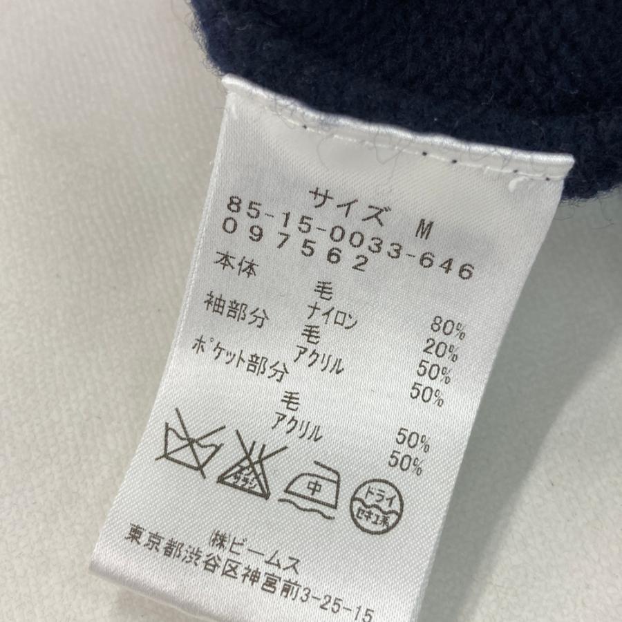 BEAMS GOLF（ビームス ゴルフ） ニットジップパーカー ウール混