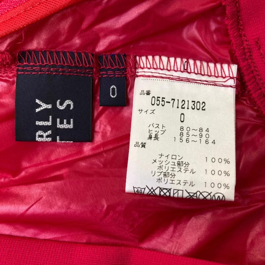 PEARLY GATES パーリーゲイツ 薄手 半袖スニードジャック ピンク系 0