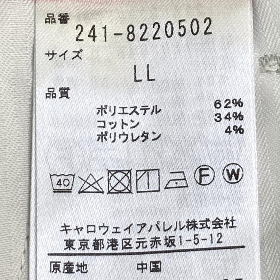 CALLAWAY キャロウェイ ストレッチパンツ チェック柄 グレー系 LL