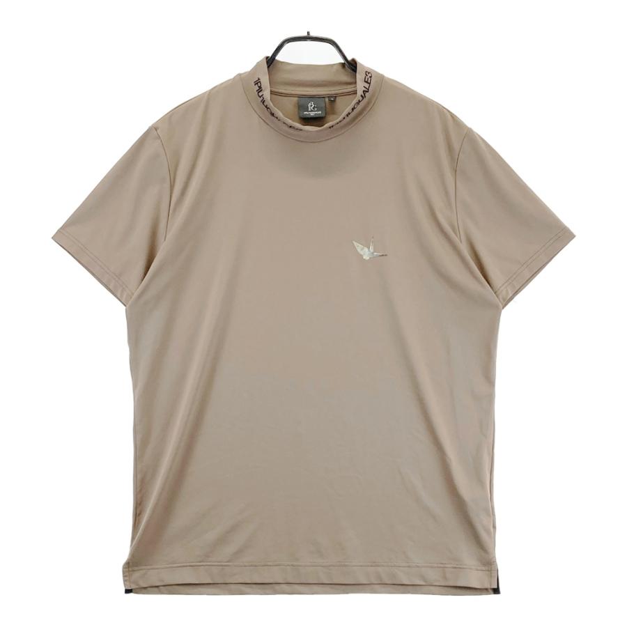 1PIU1UGUALE3 GOLF GRT050 ハイネック 半袖Tシャツ ブラウン系 6