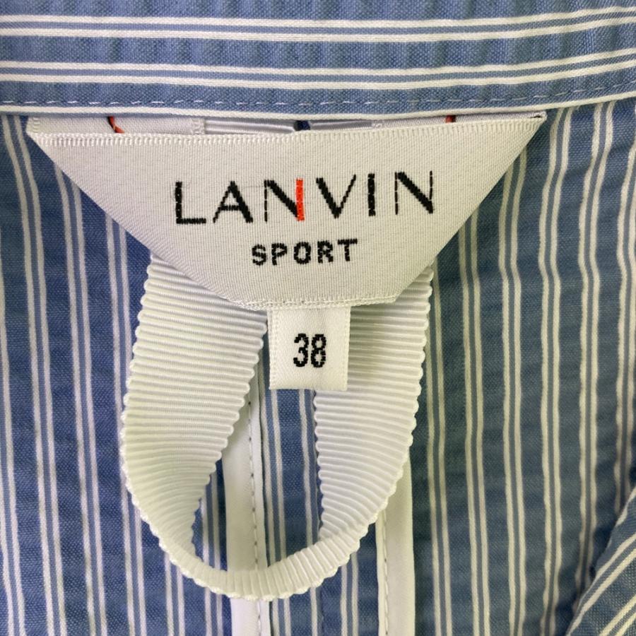 LANVIN SPORT ピンクジャケット 38サイズ LANVIN SPORT ランバン スポール テーラードジャケット シアサッカー