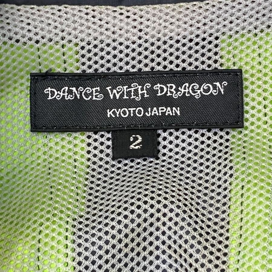 DANCE WITH DRAGON ダンスウィズドラゴン 裏メッシュ ジップジャケット