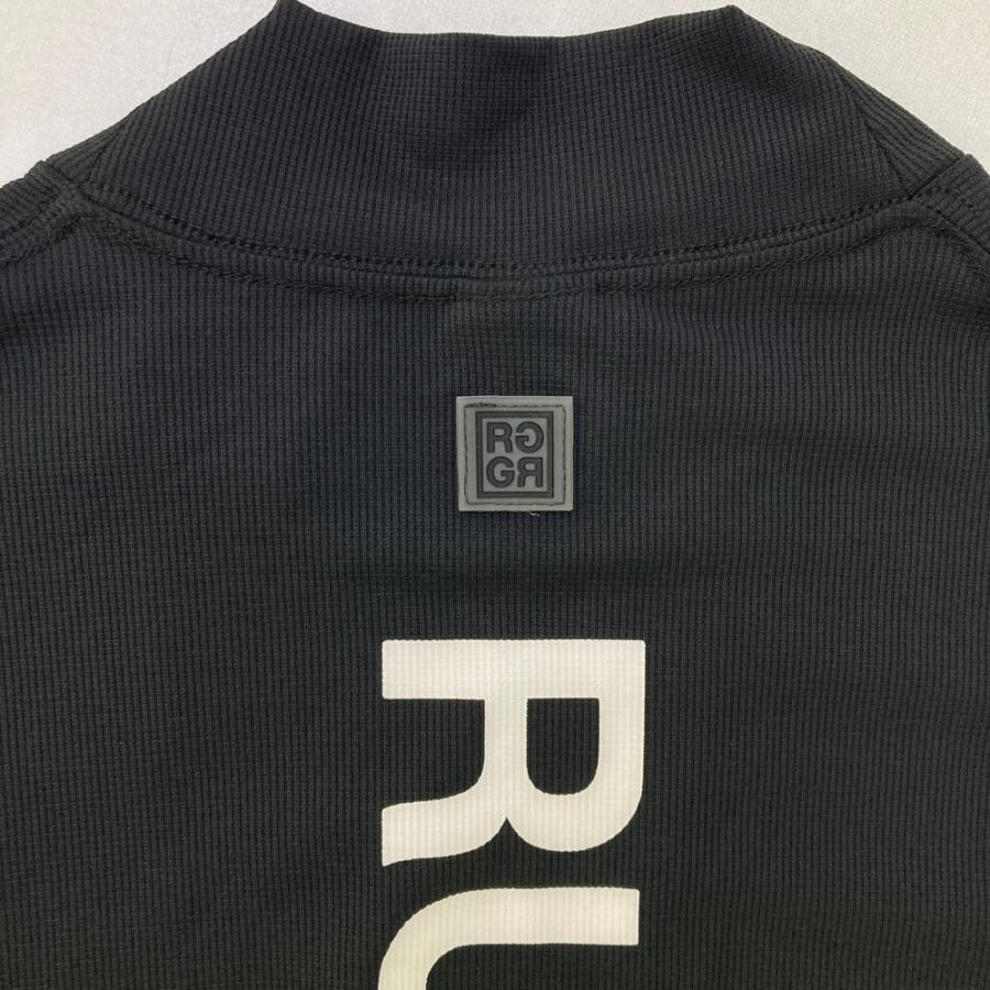 RUFFLOG ラフロッグ 2024年 半袖モックネックTシャツ ブラック系 L