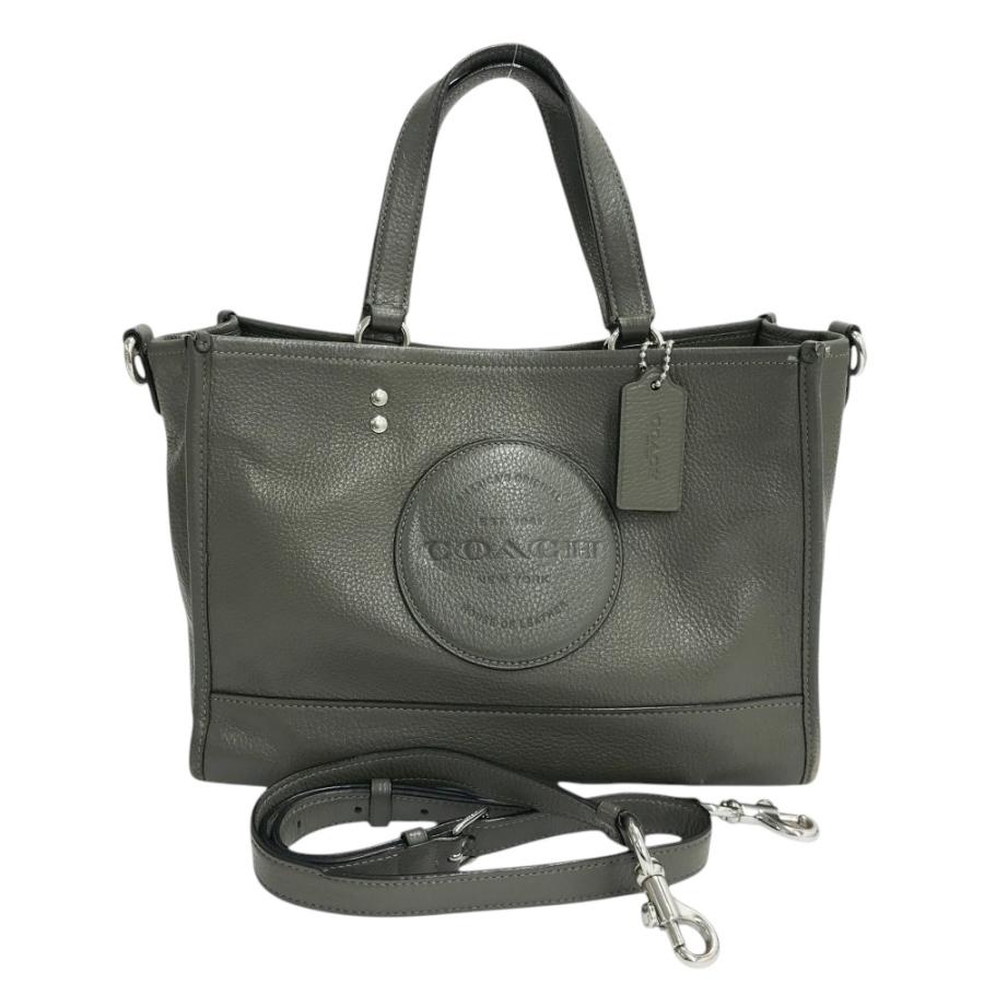 COACH コーチ デンプシーキャリーオールウィズパッチ 2WAY レザー 
