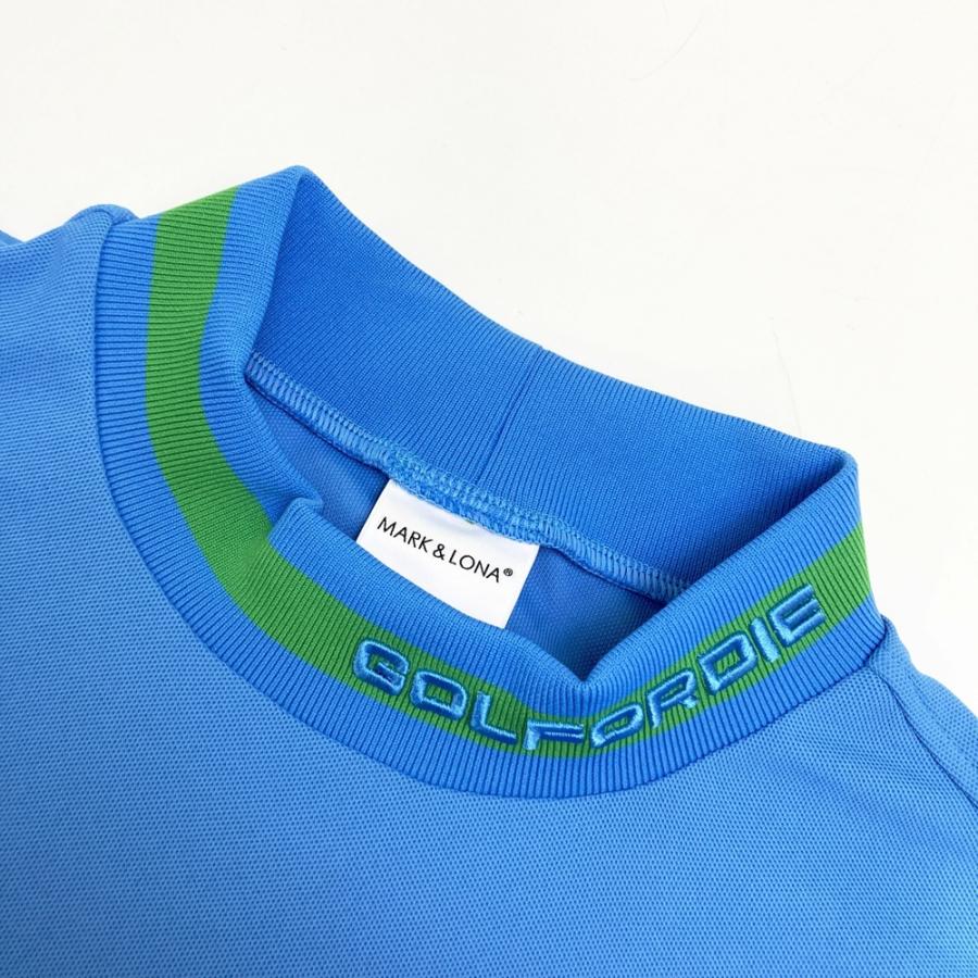 MARK&LONA マークアンドロナ 2024年モデル モックネック 半袖Tシャツ
