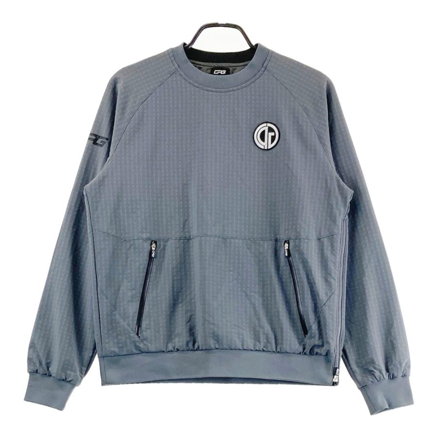 CPG GOLF シーピージーゴルフ 蓄熱 長袖ブルゾン 総柄 グレー系 2