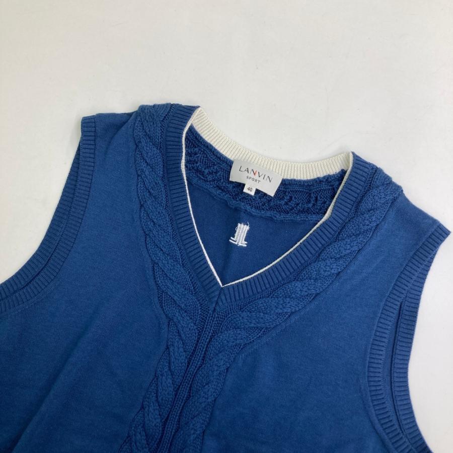 LANVIN SPORT（ランバンスポール） ランバン スポール シルク混 ニット 