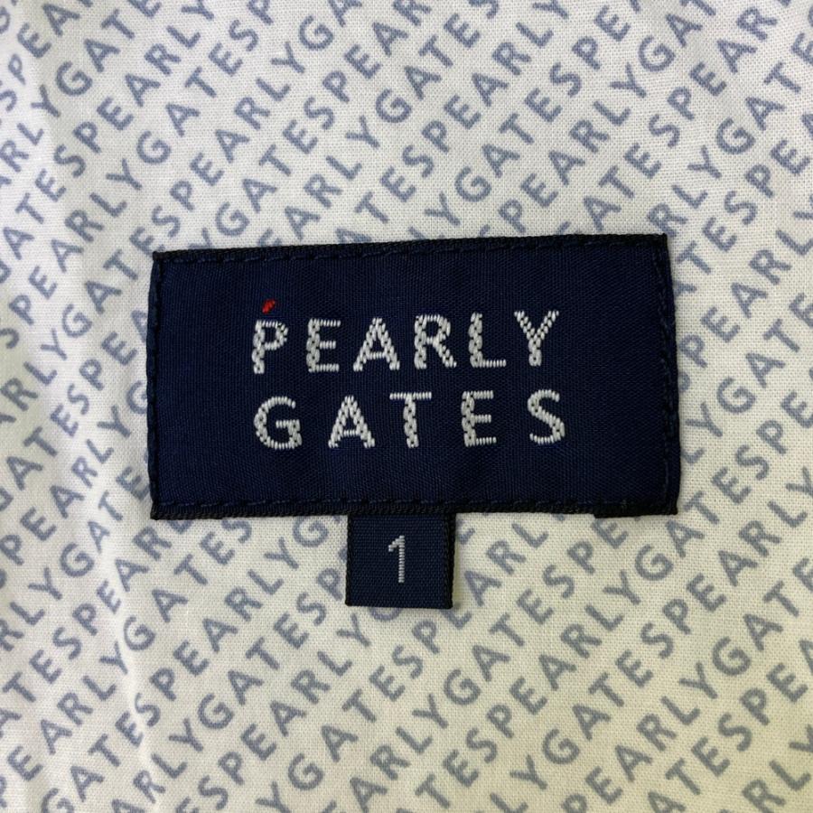 PEARLY GATES パーリーゲイツ 2023年モデル ストレッチ スカート バックプリーツ チェック柄 グレー系 1 ゴルフウェア レディースの画像