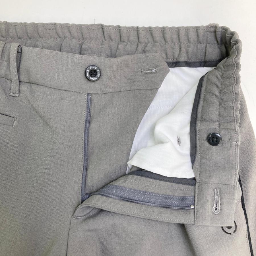 PING ピン ストレッチパンツ グレー系 M ゴルフウェア メンズ