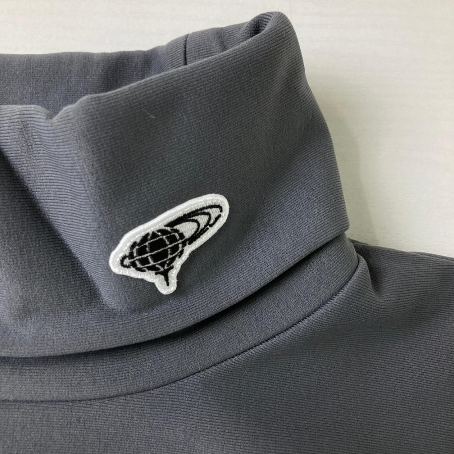 美品⭐️ビームスゴルフ　タートルネック　長袖　ワッペン　無地　ゴルフウェア　M 新品】BEAMS GOLF ビームスゴルフ タートルネック 長袖Tシャツ