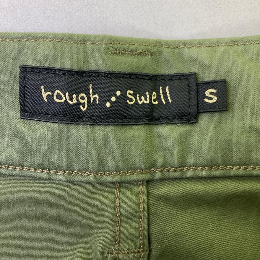 美品】ROUGH&SWELL ラフアンドスウェル ストレッチパンツ カーキ系 S