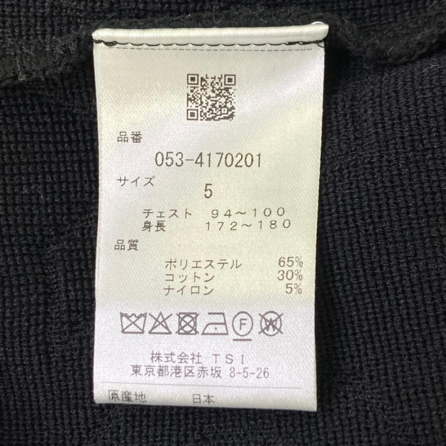 PEARLY GATES パーリーゲイツ 2024年モデル ニットセーター ロゴ柄 ブラック系 5 ゴルフウェア メンズの画像