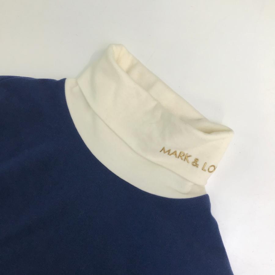MARK&LONA マークアンドロナ 起毛 タートルネック 長袖Tシャツ