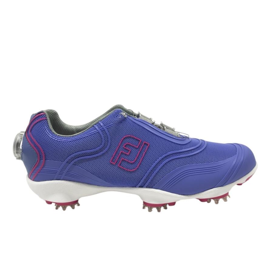 FOOT JOY フットジョイ 98869J ASPIRE BOA ゴルフシューズ  ブルー系 25cm [240101549333] ゴルフウェア レディース ストスト 美品】FOOT JOY フットジョイ 98869J ASPIRE BOA ゴルフシューズ