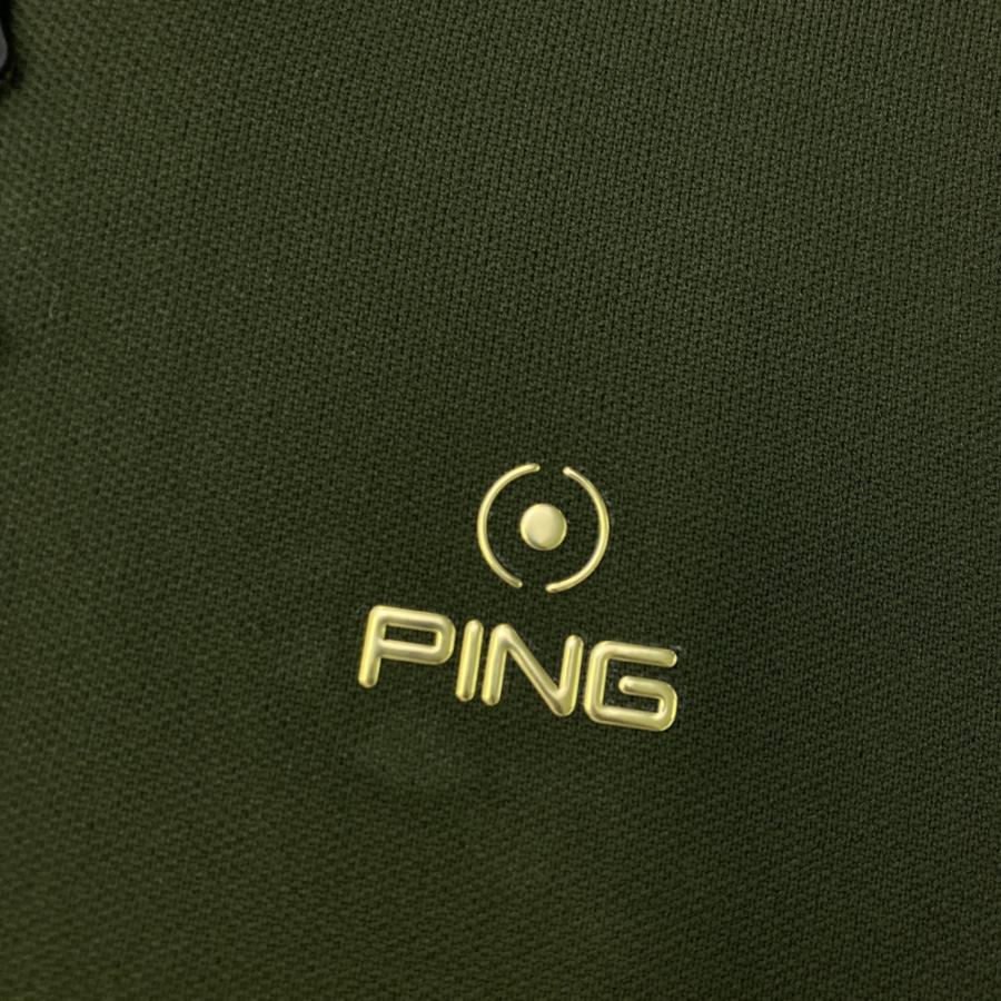 PING（ピン） ニットジャケット グリーン系 M ゴルフウェア レディース