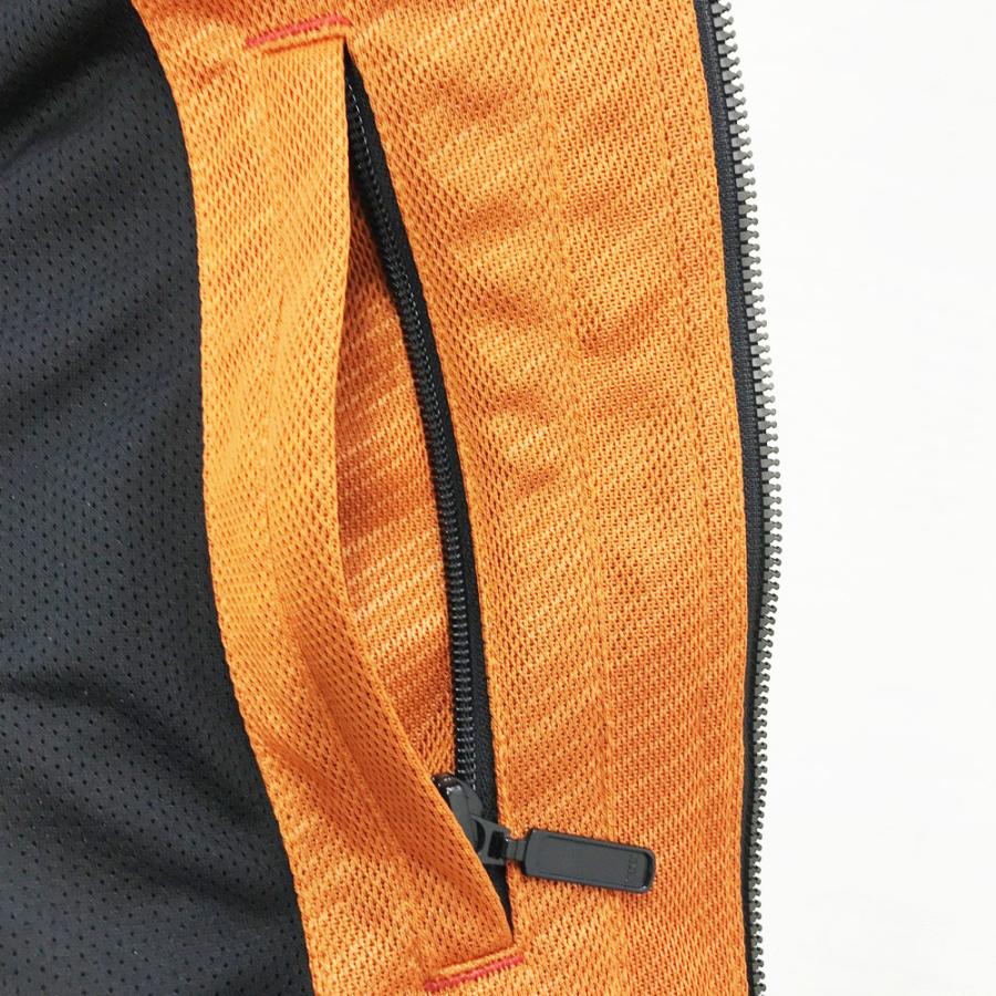 KUSHITANI クシタニ K-2369 フルメッシュパーカージャケット オレンジ