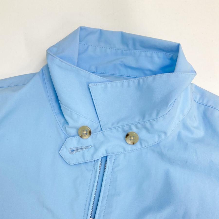 BEAMS GOLF ビームスゴルフ 襟付 ジップジャケット ブルー系 L ゴルフ
