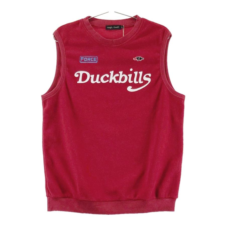 ラフアンドスウェル　フリースベストL 新品】ROUGH&SWELL ラフアンドスウェル 2024年 フリースベスト レッド