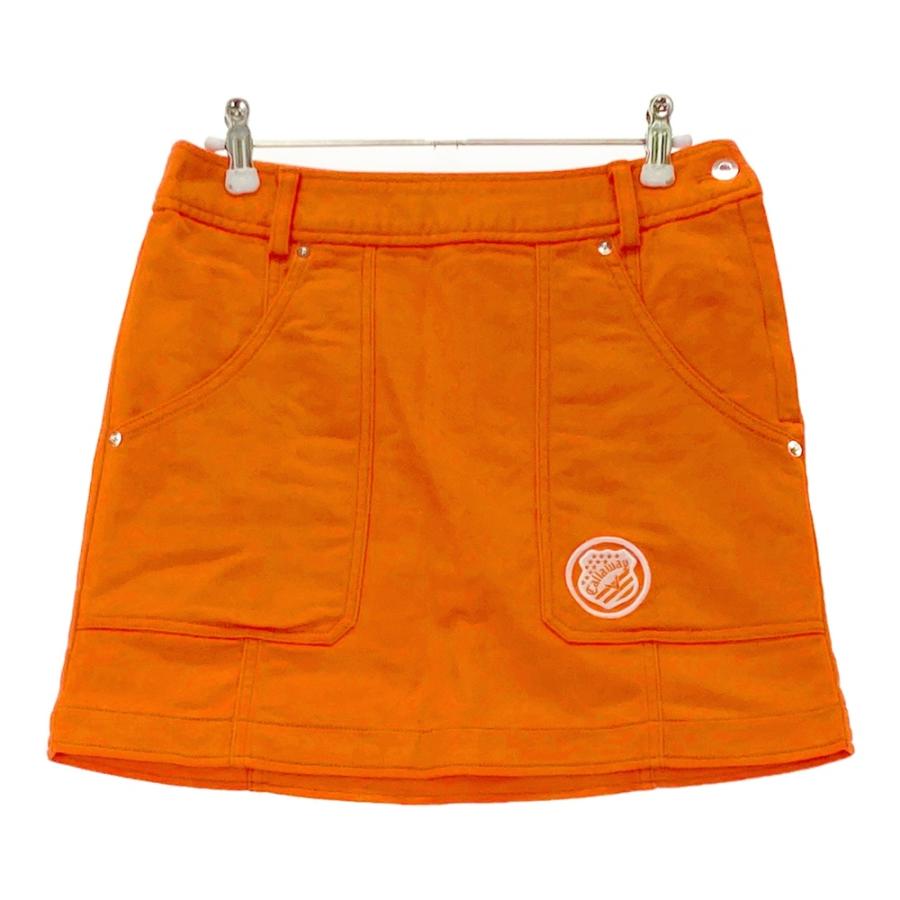 CALLAWAY キャロウェイ ストレッチスカート オレンジ系 M ゴルフウェア