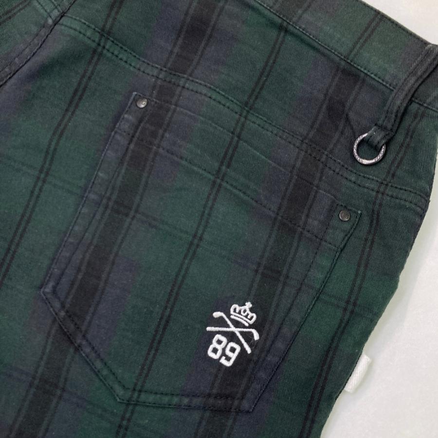 PEARLY GATES パーリーゲイツ ハーフパンツ チェック柄 ホワイト系 6