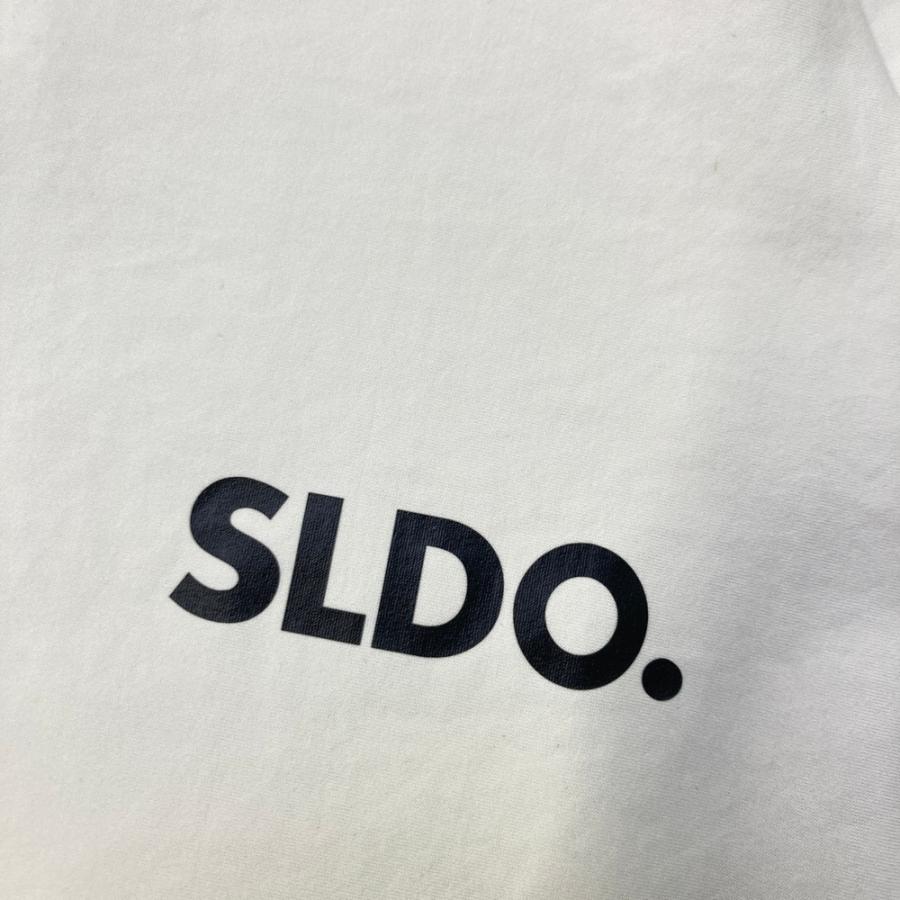 SLDO. エスルド ハイネック半袖Tシャツ ホワイト系 M ゴルフウェア