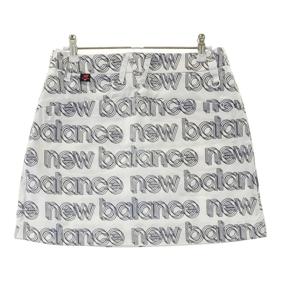 New Balance ロゴプリントスカート NEW BALANCE GOLF ニューバランス スカート ロゴ柄 ホワイト系 0