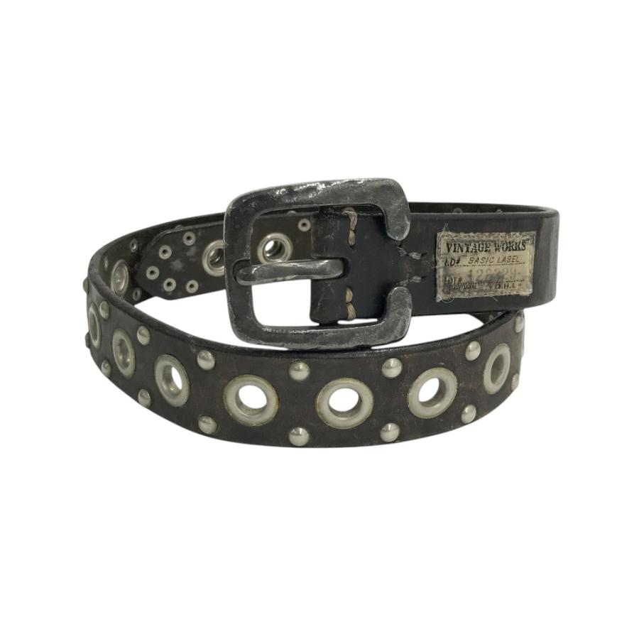 VINTAGE WORKS ヴィンテージワークス DH5656 レザー ベルト スタッズ