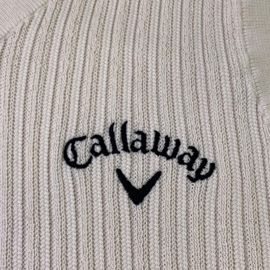 Callaway（キャロウェイ） レッドレーベル ニットベスト ホワイト系 M