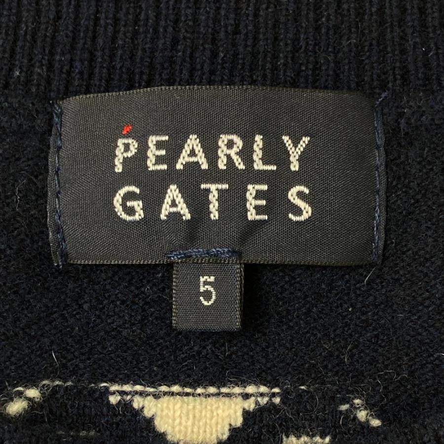 PEARLY GATES パーリーゲイツ ニットセーター カシミヤ混
