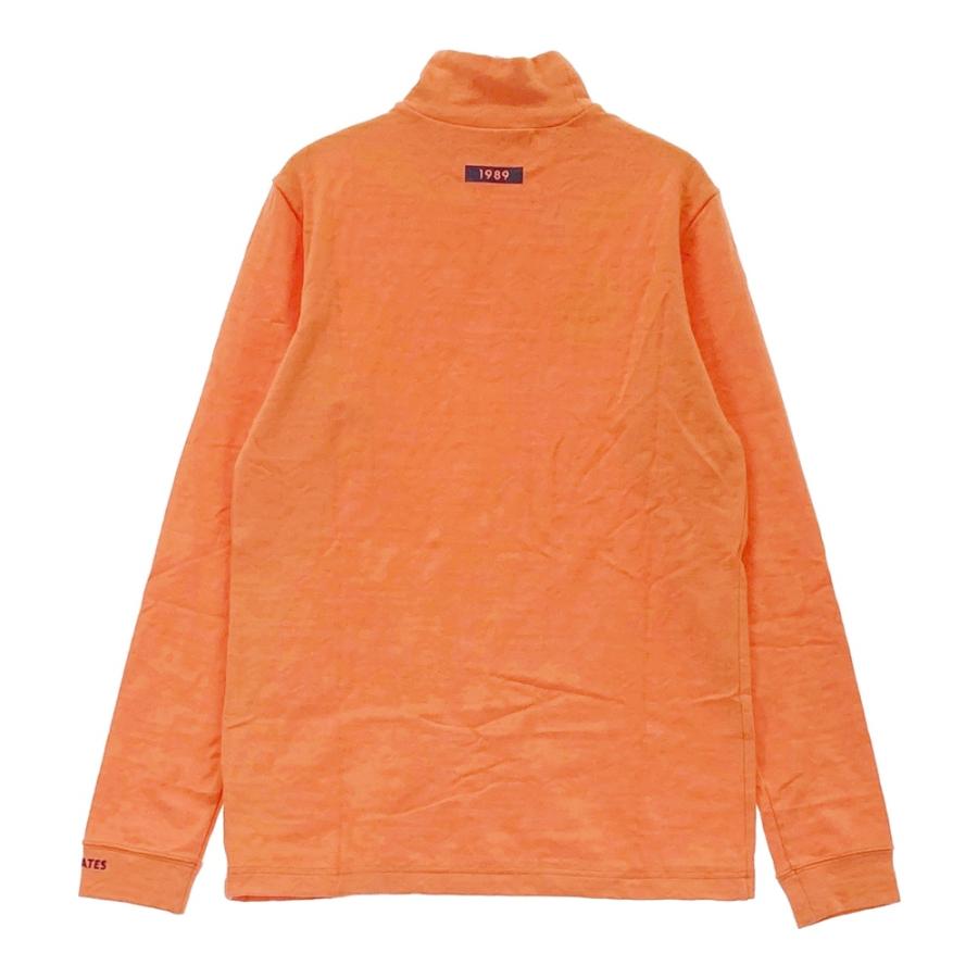 PEARLY GATES パーリーゲイツ 2023年 長袖ハイネックTシャツ オレンジ