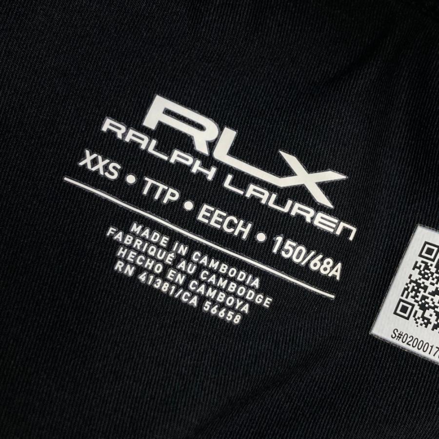 RLX ラルフローレン インナー付 ストレッチ 切替 スカート ブラック系